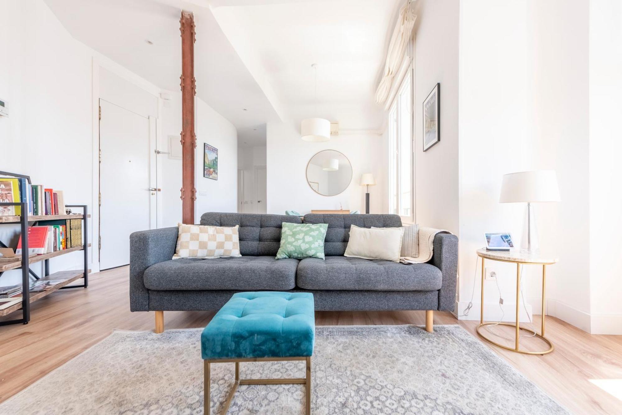 Alcala Street View Apartment Madrid Luaran gambar